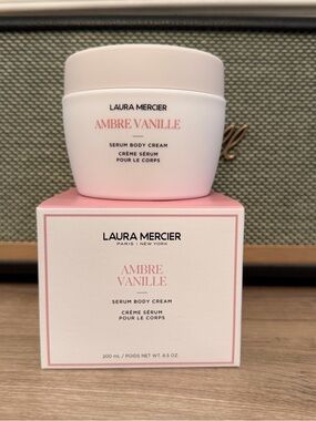 NEW Laura Mercier Ambre Vanille Serum Body Cream 6.5 oz / 200 ml
